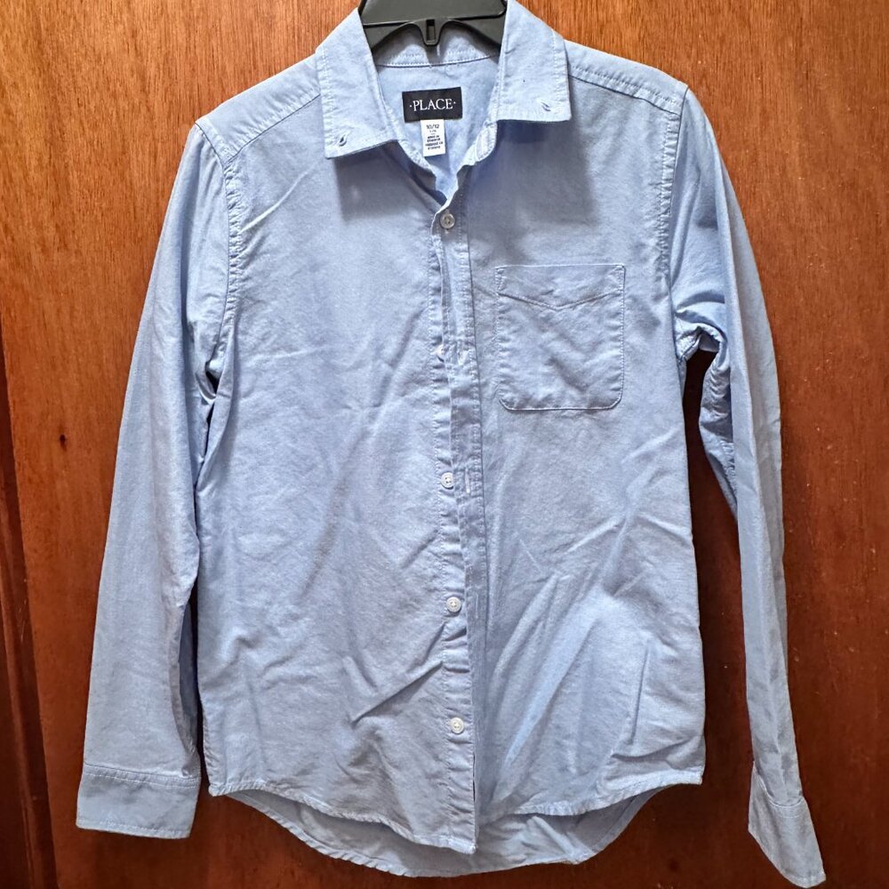 Size 10/12 boy's Children's Place button down oxford